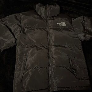 The North Face Men's Charcoal Puffer Jacket